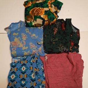 Lot of 5 Lularoe Dresses